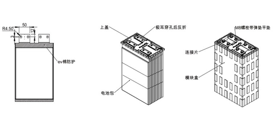 24V300Ah Lifepo4 Lithium Ion Battery Off Grid Solar System Wind Power System