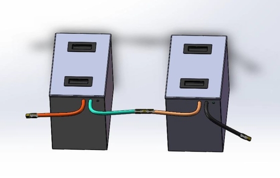 High Power Density 24V300Ah Lithium Ion Rechargeable Battery Lifepo4 Type