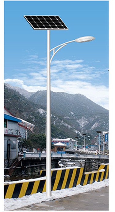 45W Solar Integrated LED Street Light 12 / 24V Voltage Safe Performance