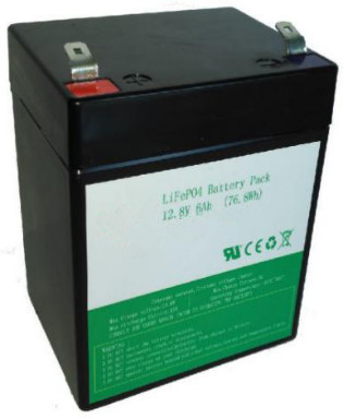 FT-32LFP-12.8V6AH Lifepo4 Rechargeable Battery , New Lithium Ion Battery For Golf Cart